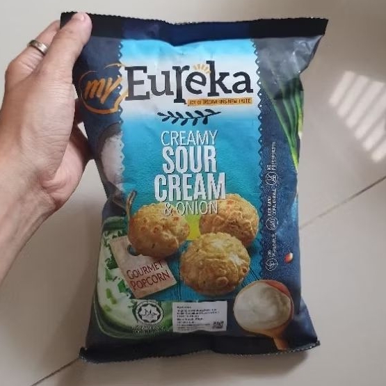 Eureka Gourmet popcorn rasa CREAMY SOUR CREAM ONION 80gr