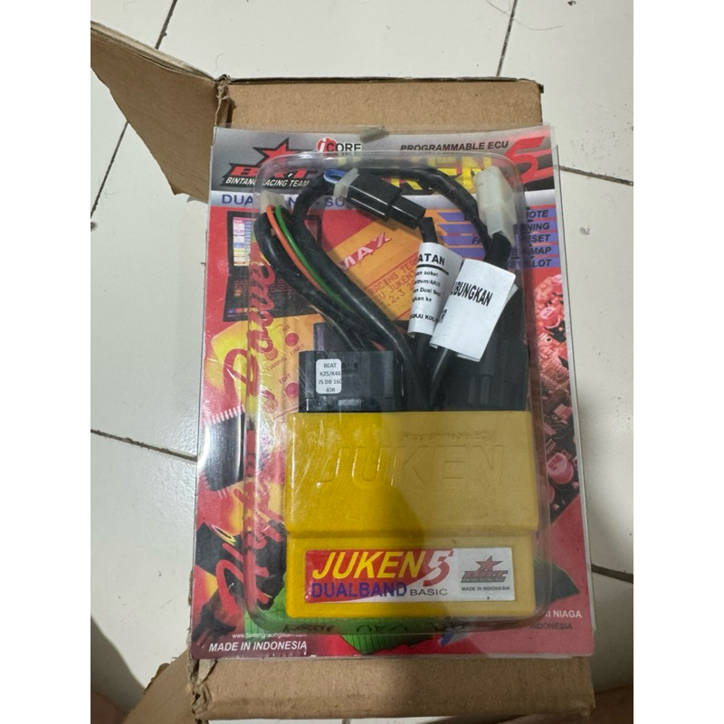 ECU Juken 5 BASICDUAL BAND Type/Motor BEAT 2012/2013/2014/VARIO 110 Jual murah 100% ori BRT