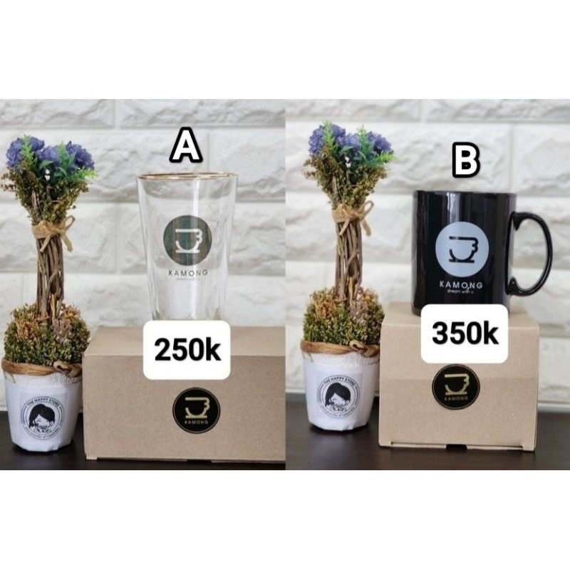 Gelas Mug Kamong cafe Kai Exo
