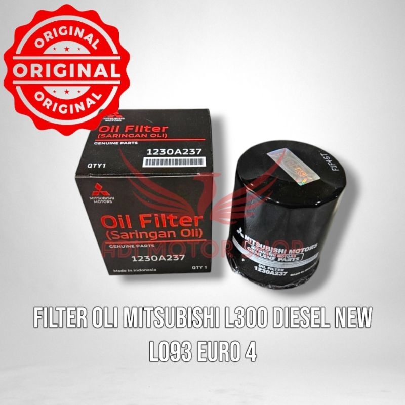 filter oli mesin Mitsubishi l300 Diesel new Euro 4