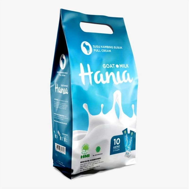 

Hania Susu Kambing Full Cream HNI 100% Susu Kambing Bubuk Berasal dari Susu Kambing Jenis Saanen Kaya akan Protein dan Tinggi Kalsium yang Sangat Baik Dikonsumsi untuk Menjaga Kesehatan Terlaris Termurah