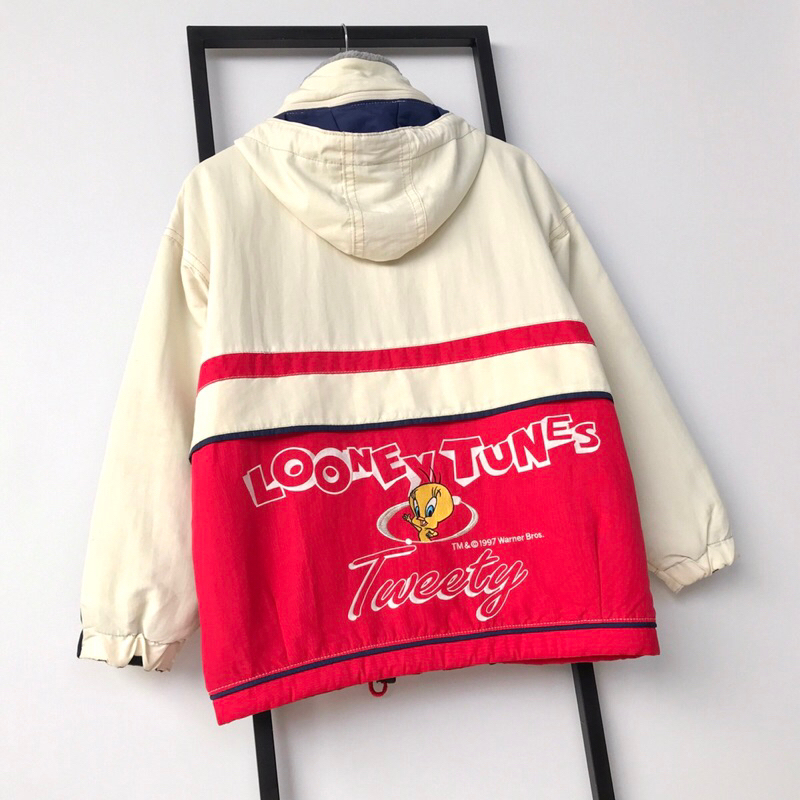 Jaket Vintage LOONEY TUNES 1997 Original By GOLDWIN