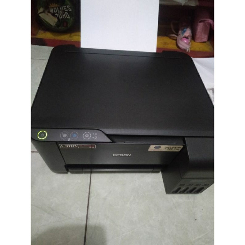 Printer bekas Epson L1110 minus tanpa head