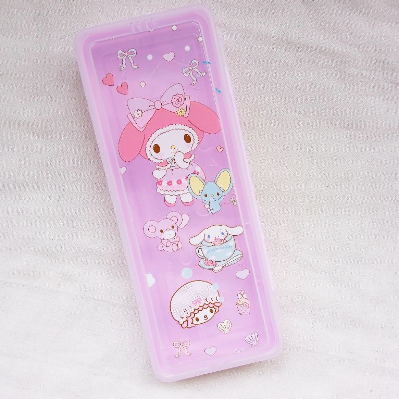

Tempat Pensil Besar Muat Banyak Sanrio Melody Kuromi ( Gratis set atk )