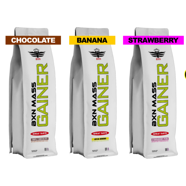 BXN GAINER 1 LBS BXN Mass Gainer 1Lbs Susu Fitness Gym Mass Gainer BXN 1Lb Susu Bulking BXN Mass Gai