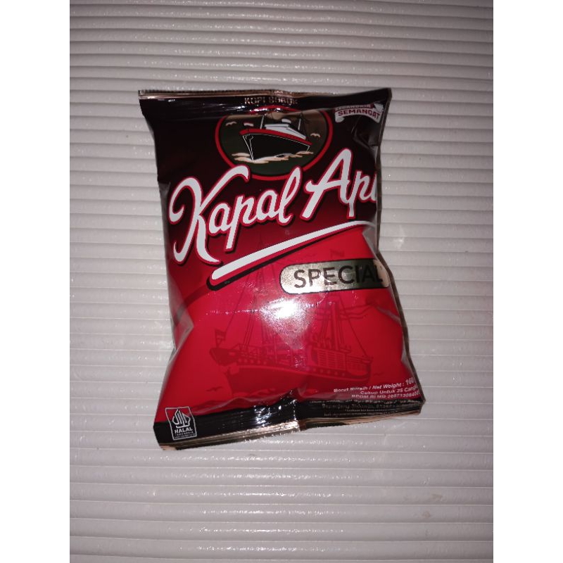 

KAPAL API SPECIAL 150GR ISI 1 PCS EXP NOVEMBER 2025