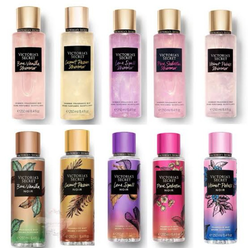 Parfum Wanita VS Shimmer Series and Noir Series