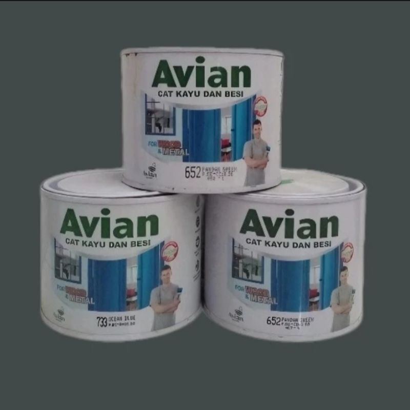 Cat kayu dan besi Avian 500cc