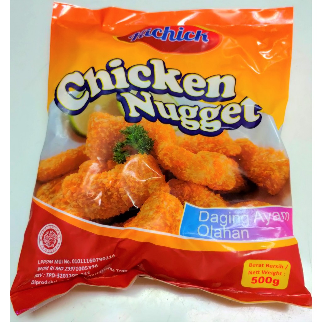 

Kichick Chicken Nugget Regular 500gr