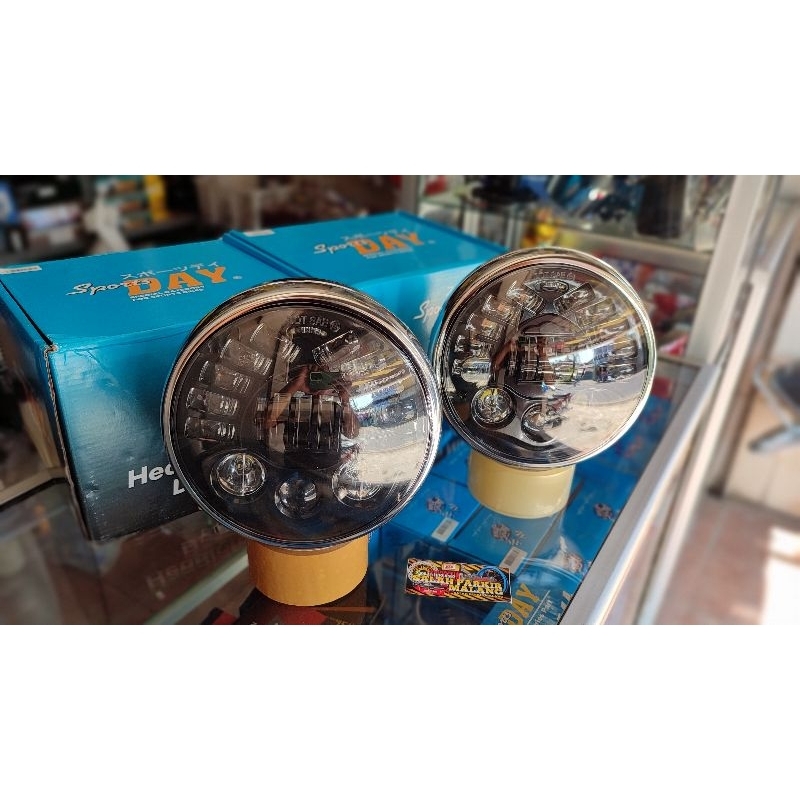 Daymaker Ninja R SS Set Batok Lampu Depan Ninja R SS Set Daymaker Head Lamp Daymaker 7inch Ninja R N