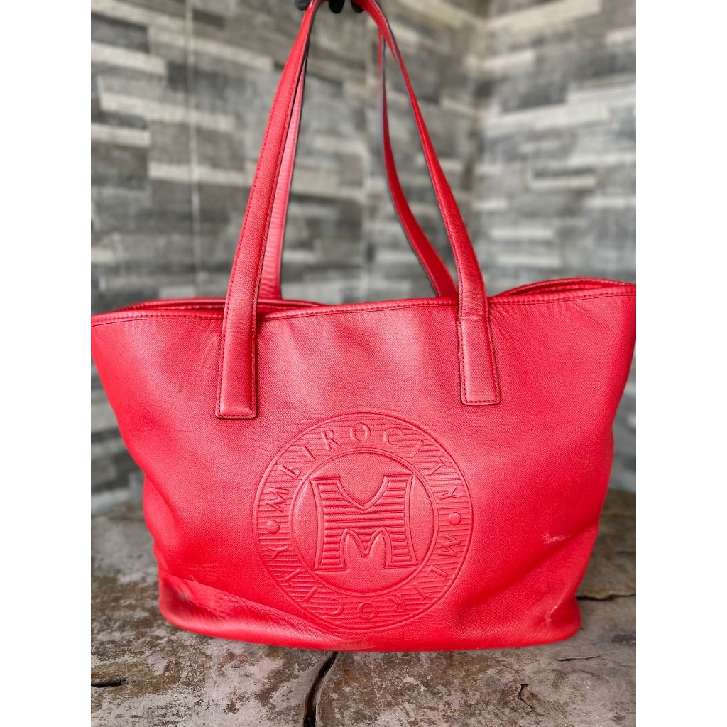 Metrocity 0RI - Tas T0TE wanita 0riginal 100% TAS T0TE MetroCity Matulita Red