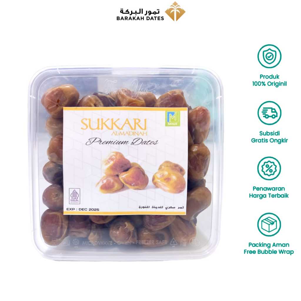 

Kurma Sukari Madinah Al Qassim Premium 1kg