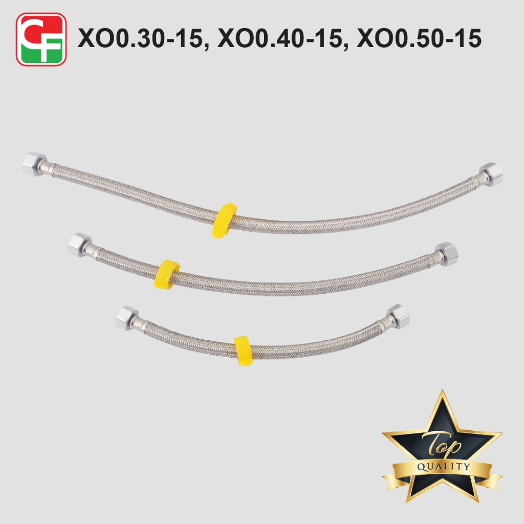 Selang Fleksibel Wastafel Shower / Closet Water Heater CARLO FIOTINI X0 0.3/XO 0.4/XO 0.5