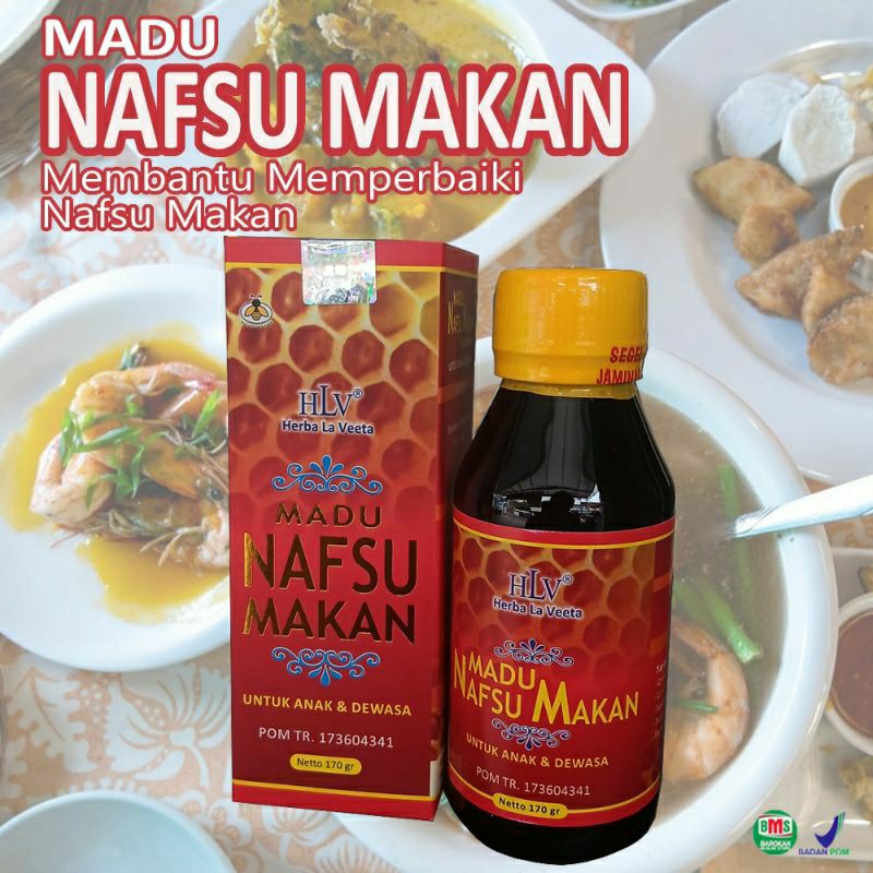 

MADU NAFSU MAKAN 170gr Untuk Anak&Dewasa