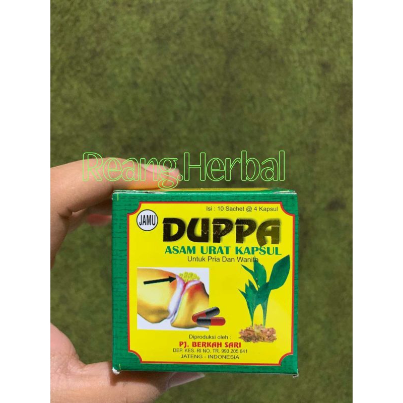 

DUppA KAPSUL Asam urat dan Pegal linu Original