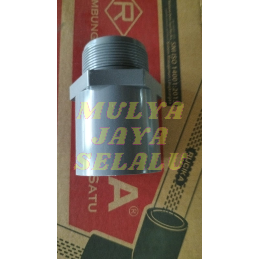 SDL 2,5 '' SOCK DRAT LUAR 2,5 INCHI MEREK RUCIKA AW PVC