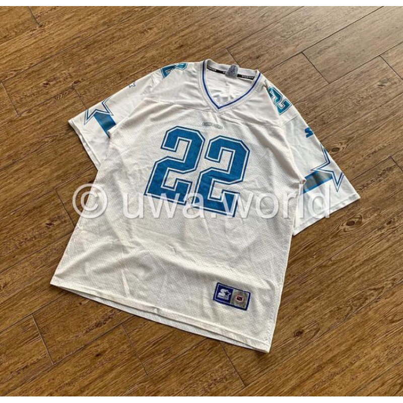 Jersey vtg nfl stater dallas cowboys "E.smith" rare