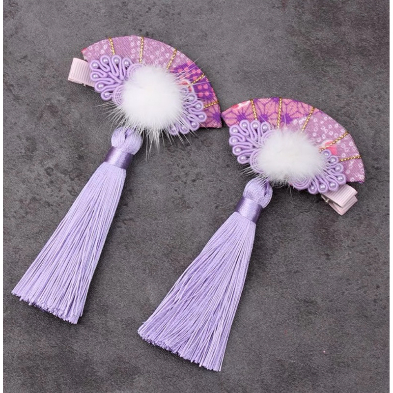 FAN FUR PIT | PITA RAMBUT ANAK PEREMPUAN| AKSESORIS RAMBUT| PITA HANDMADE| AKSESORIS RAMBUT ANAK UNT