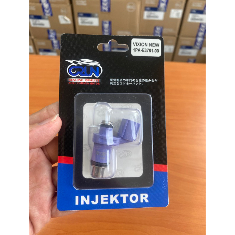 (CRUN) Injector Only Vixion New 1PA-E3761-00 / Injektor New Vixion / Asli