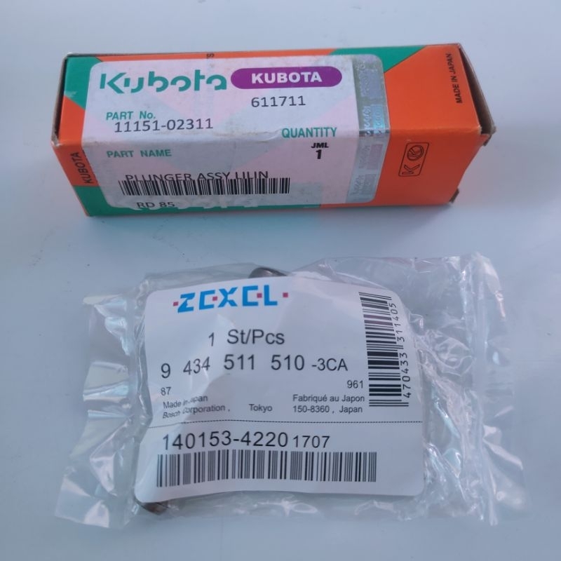 Plunger Kubota Rd85 Lilin K154
