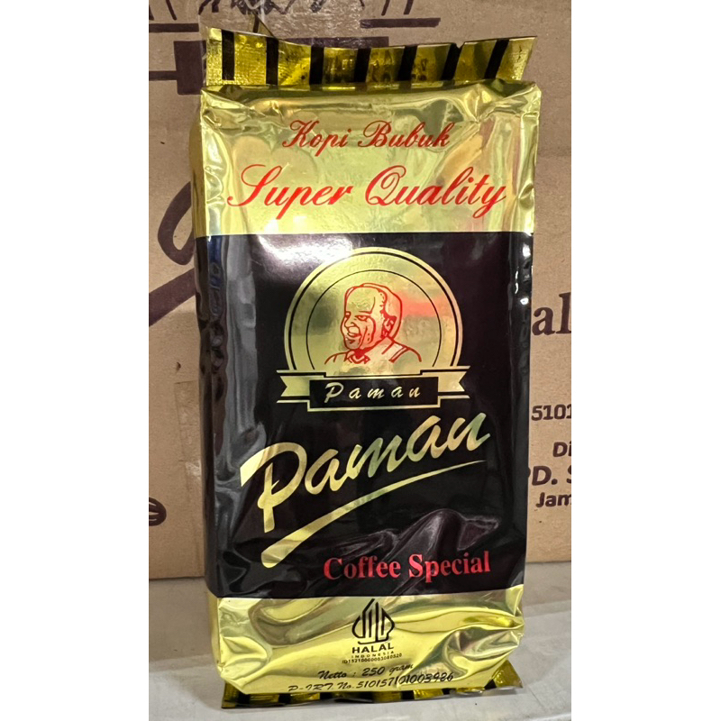 

KOPI PAMAN 250gr KHAS JAMBI || Oleh-oleh Jambi || Kopi Hitam || Kopi Hitam Paman || Kopi Paman Jambi