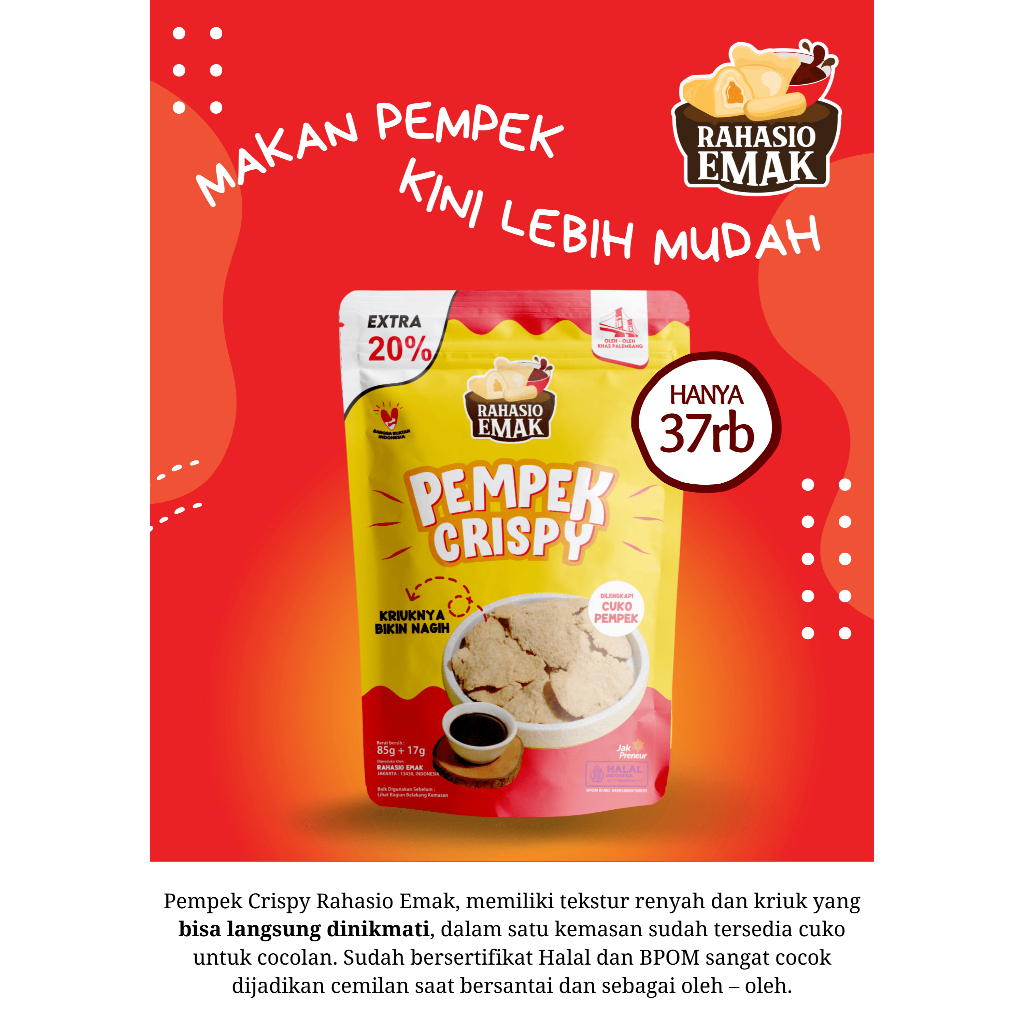 

Pempek Crispy Rahasio Emak