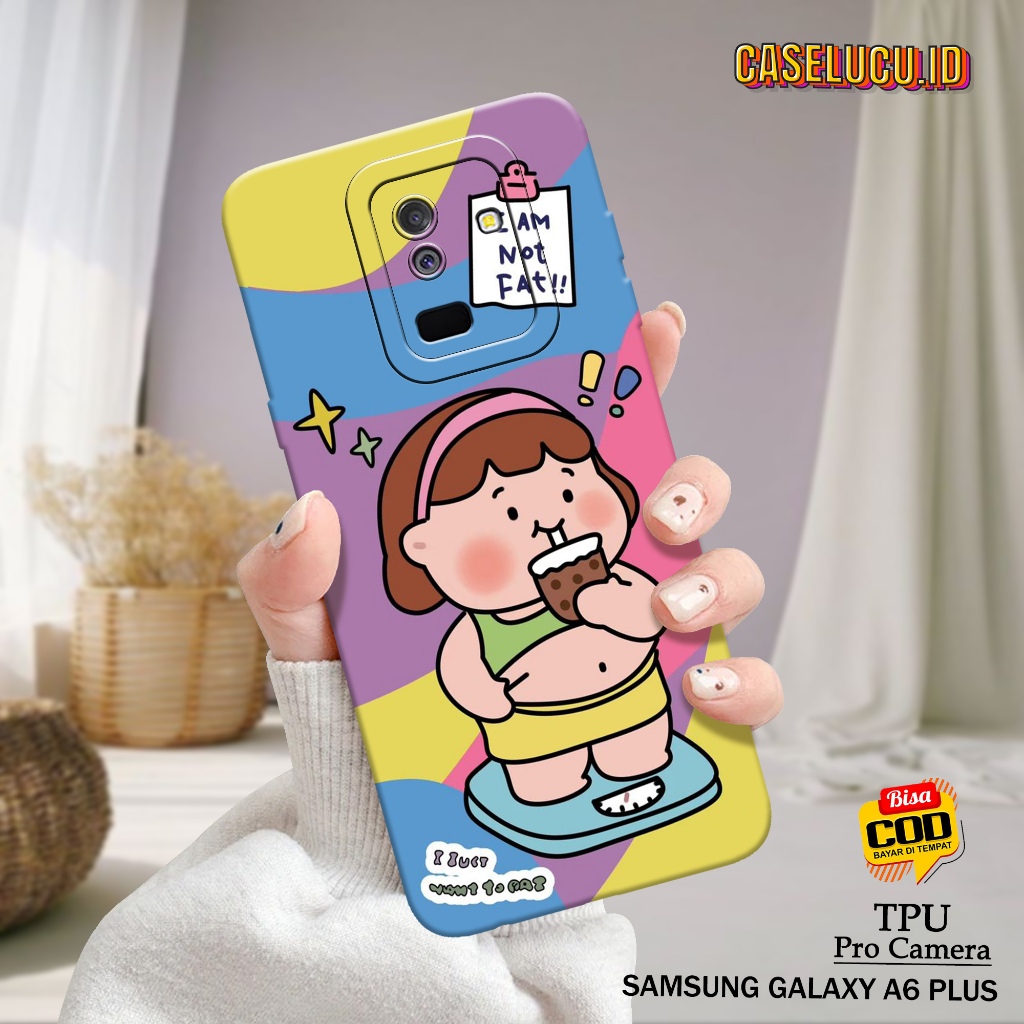 Casing Hp Samsung A6 Plus Terbaru - Case Lucu - Case Samsung A6 Plus - Fashion Case Kartun - Soft Ca