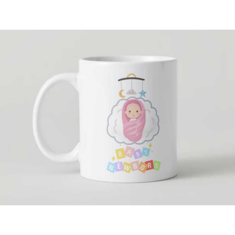 Mug Custom Souvenir Lahiran Bayi