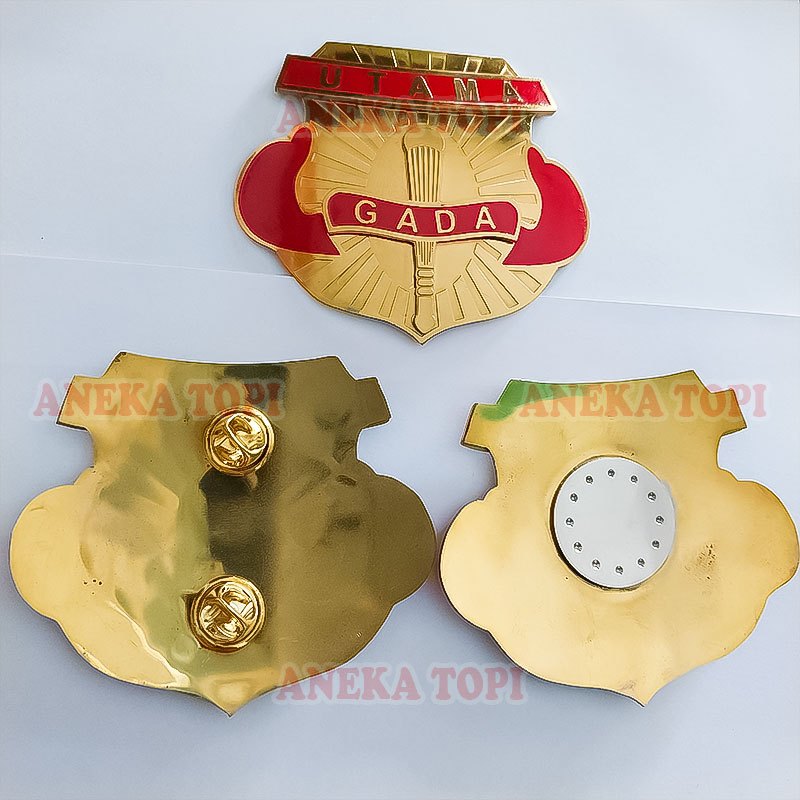 Pin Gada Utama Besar Pin Satpam Gada Utama Jarum Magnet - Aneka Topi