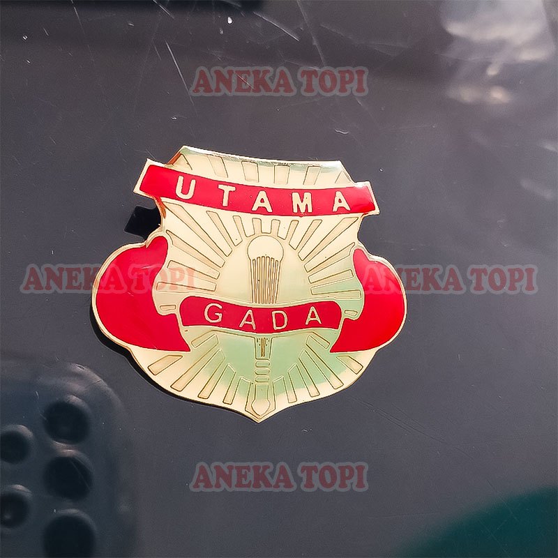 Pin Gada Utama Satpam Fiber Pin Security Satpam Gada Utama Atribut Satpam - Aneka Topi