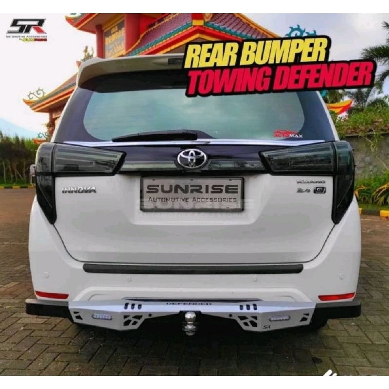 PROMO BEMPER BELAKANG DEFENDER mobil Innova lama .REBORN.ZENIX