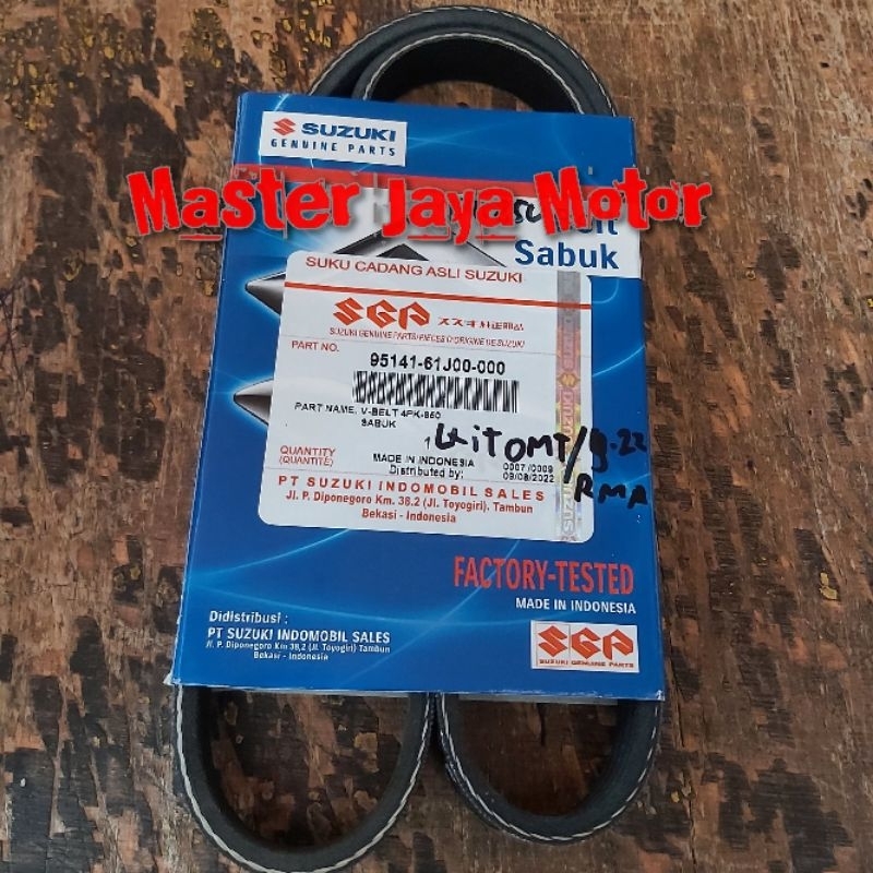 Fan belt / Tali Kipas AC Soluna Suzuki BANDO Ori