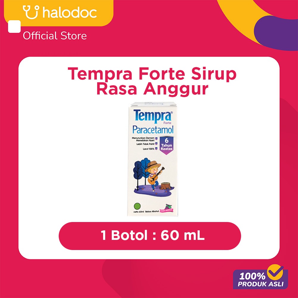 Tempra Forte Sirup Rasa Anggur 60 ml