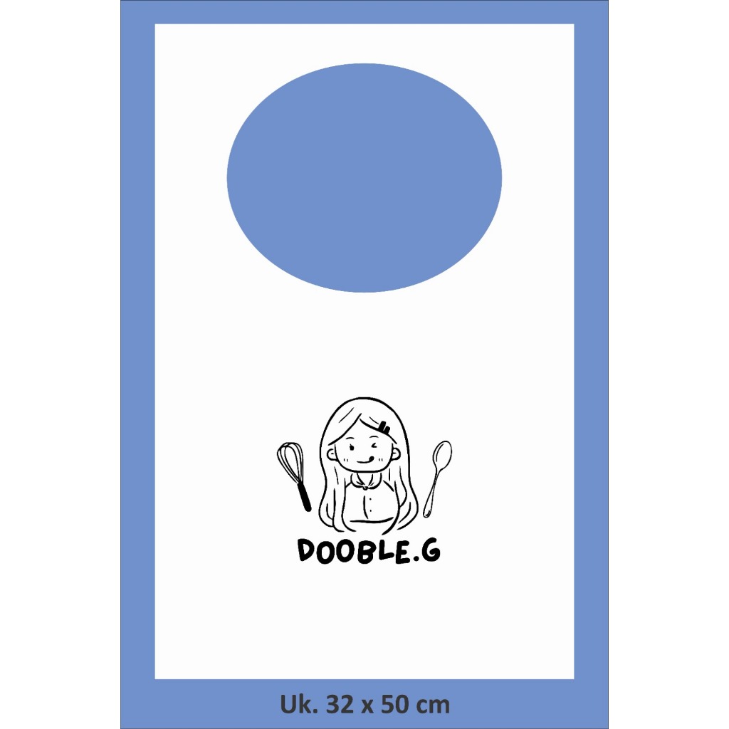Apron kertas celemek paper wrapping food grade paper bag pembungkus makanan pembungkus baju