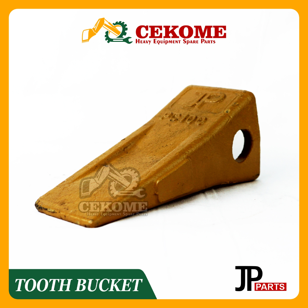 Kuku Bucket Excavator Komatsu PC100 JP Standar Tooth Bucket Tipe Standar