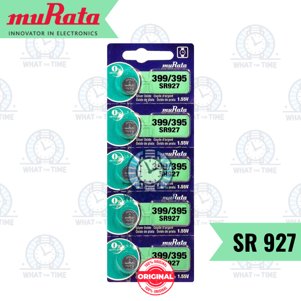 WTT Baterai Murata SR927SW 395 399 SR 927 SR927 Batu Batre Kancing Battery Koin Sony Jam Tangan