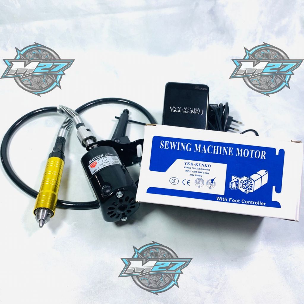 BOR TUNER MINI CUSTOME MOTOR MESIN JAHIT KABEL BOR TUNER M27