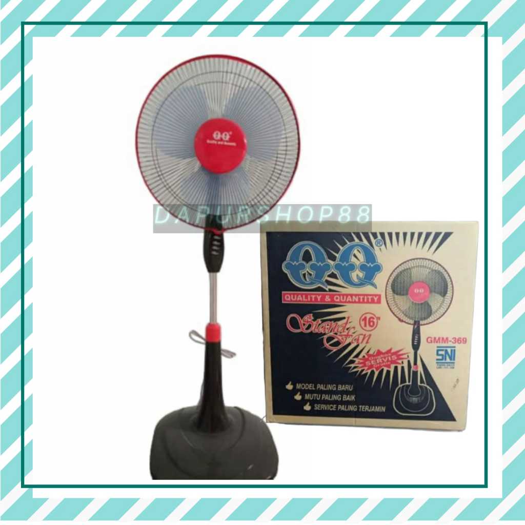 KIPAS QQ GMM-369 / KIPAS ANGIN LISTRIK 16INC / KIPAS ANGIN BERDIRI QQ GMM 369 / KIPAS ANGIN LISTRIK 