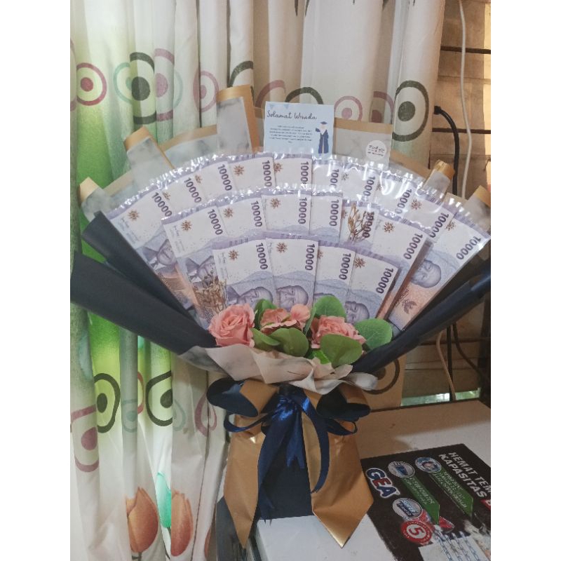 buket uang 10.000   20pcs