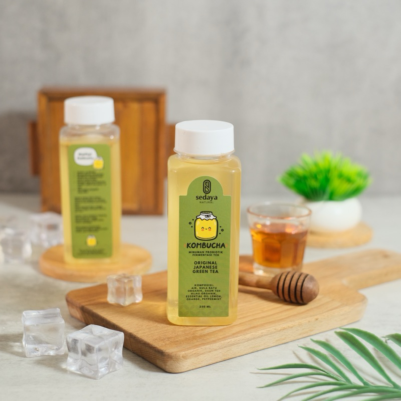 

Original Japanese Green Tea Kombucha Minuman Probiotik Alami