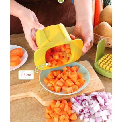 NEW PEMOTONG SAYUR DADU / ALAT PEMOTONG KENTANG WORTEL / CHOPPER SAYURAN / PISAU PEMOTONG SAYURAN