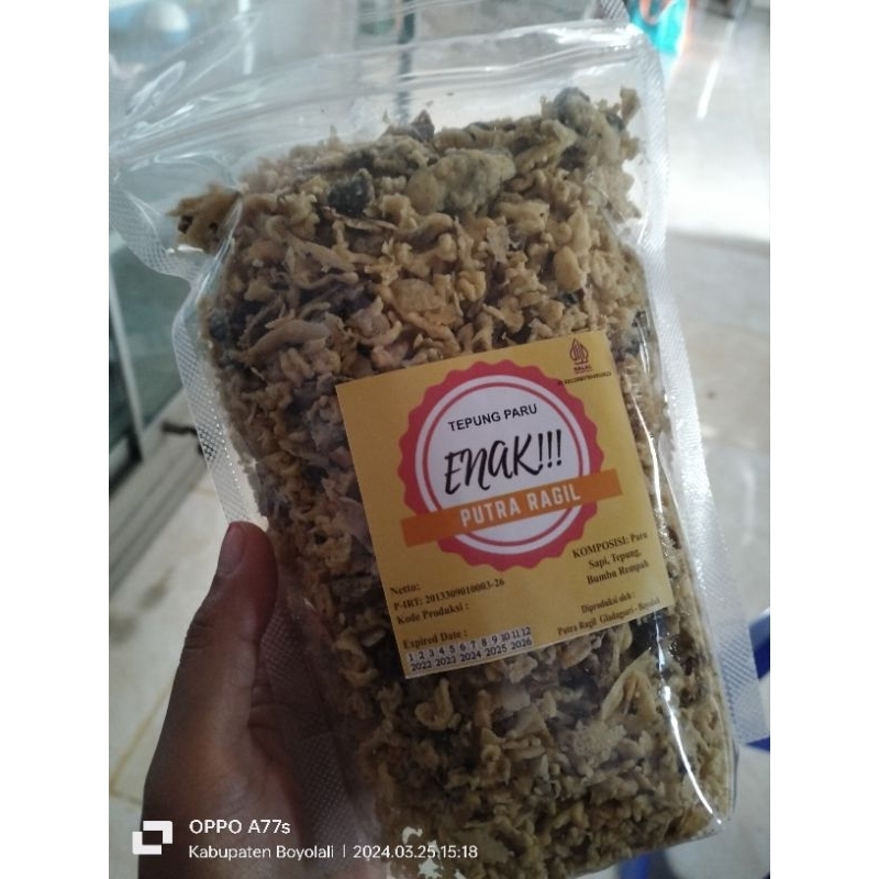 

tepung paru