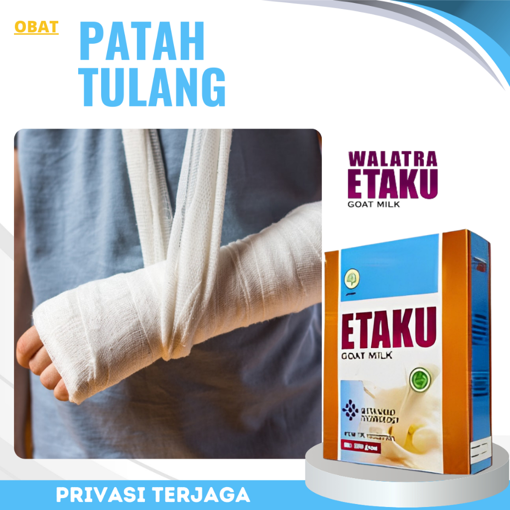 

Susu Patah Tulang, Susu Tulang Retak, Obat Tulang Keropos, Obat Tulang Bergeser, Obat Pengapuran Tulang, Obat osteoporosis, Obat Patah Tulang rusuk, Susu PEnguat Tulang, Susu Nutrisi Tulang - Walatra Etaku Goat Milk