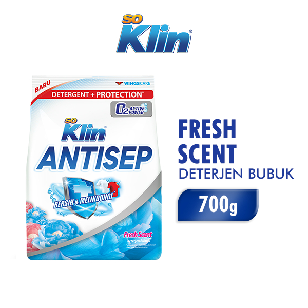 Soklin Antisep Deterjen Bubuk 700 gr