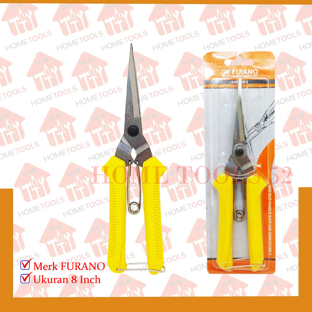 

Gunting Dahan / Gunting Serbaguna 8 Inch FURANO Berigi