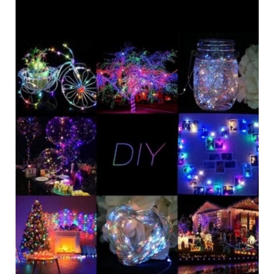 ￼Lampu Kawat Led Tumblr Lampu Strip Fairy Light Tumblr Light Dekorasi O