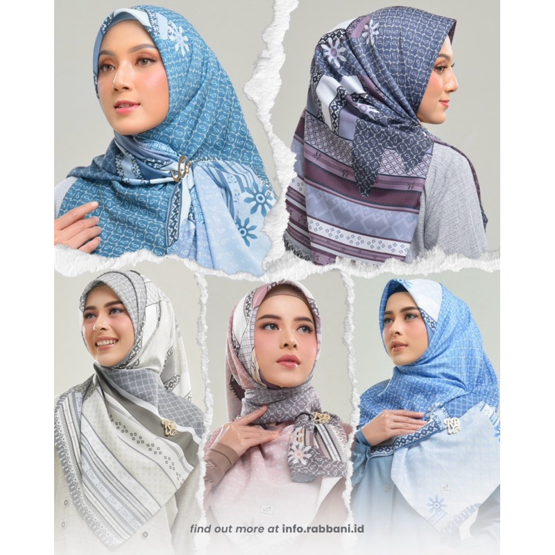 Jilbab Rabbani Tetra Binara Segi Empat