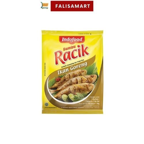 

Bumbu Racik Indofood Ikan Goreng (1 Renceng - 10Sachet) - 20gram