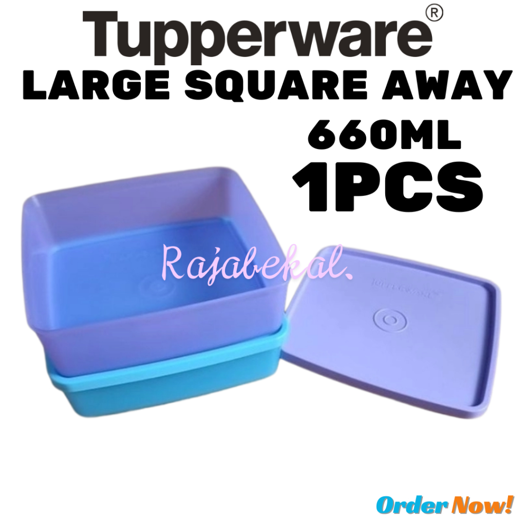 PROMO Tupperware  Large Square Away 1pcs kotak makanan