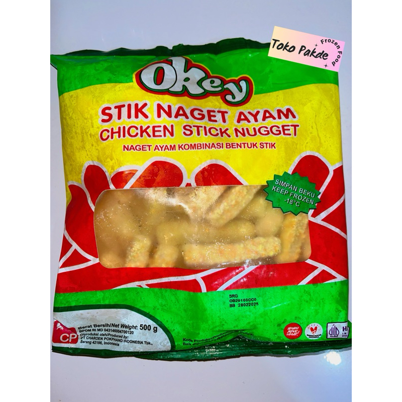 

Okey Stik Naget Ayam 500gram